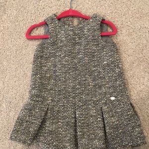 Adorable thick tweed dress tartine e chocolat